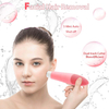 3 em 1 escova de limpeza facial de silicone e removedor de cabelo facial