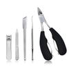 5 pcs de alta qualidade de aço inoxidável de toe de toe derrapchers